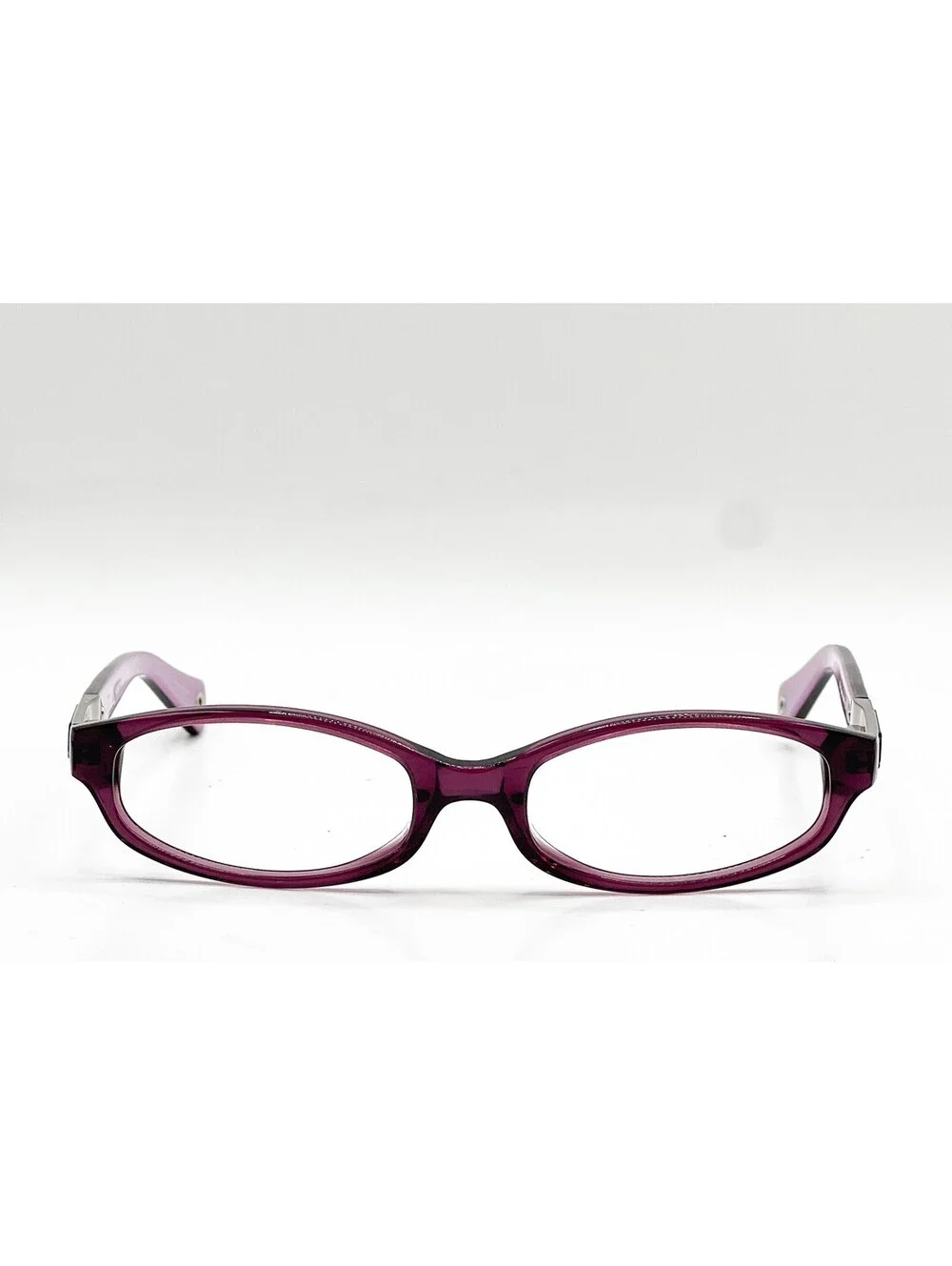Coach HC 6037 5069 Crystal Purple Oval Authentic Eyeglass Frames 49-16-135
